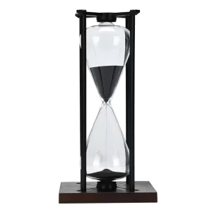 30 Minutes 60 Minutes High-end Hourglass Timer, Retro Art Glass Hourglass Ornaments Study Room Living Room Ornaments Luxury Gift
