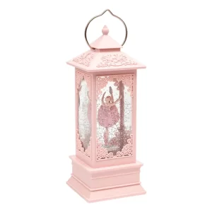 Rotating Snow Ribbon Light Music Box, Ballet Girls Crystal Wind Light Music Box, Festival Birthday Gift, Usbu Battery-powered