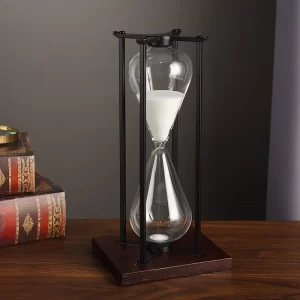 Retro Hourglass Timer Ornament, 30-minute High-end Creative Living Room Desktop Decoration, Office Quicksand Display